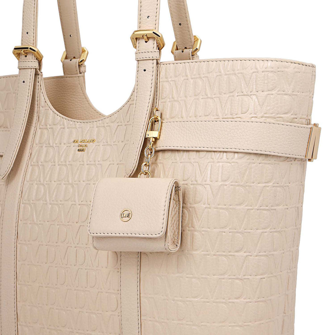 Monogram Shopper Bag - Marshmallow