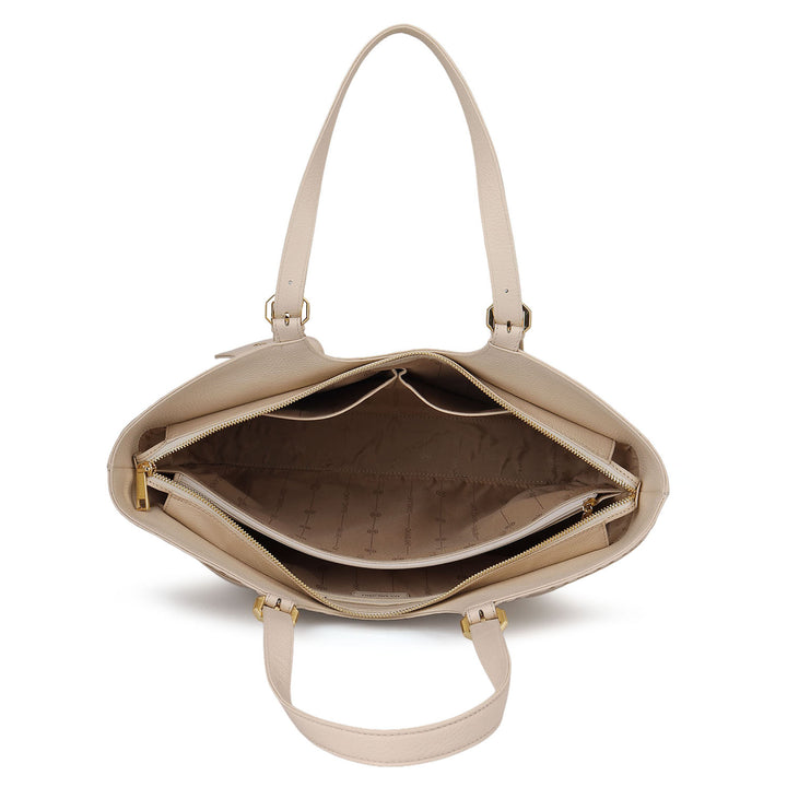 Monogram Shopper Bag - Marshmallow