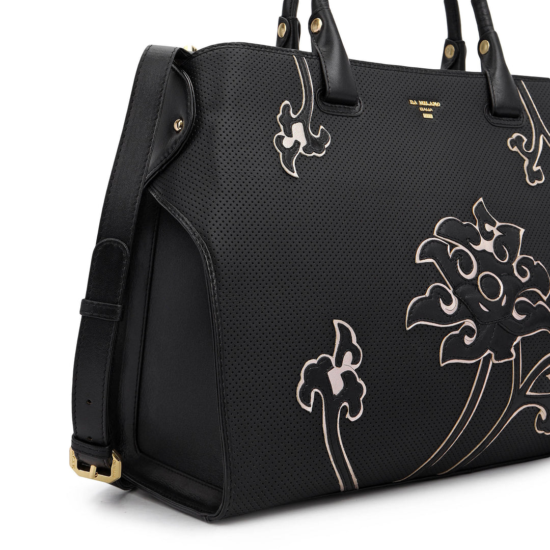 Fleur Top Handle Bag (L)