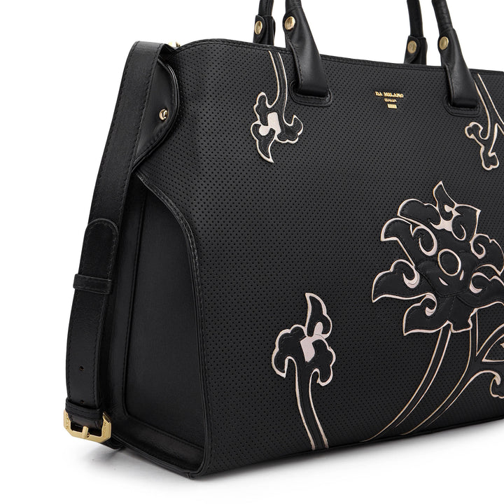 Fleur Top Handle Bag (L)