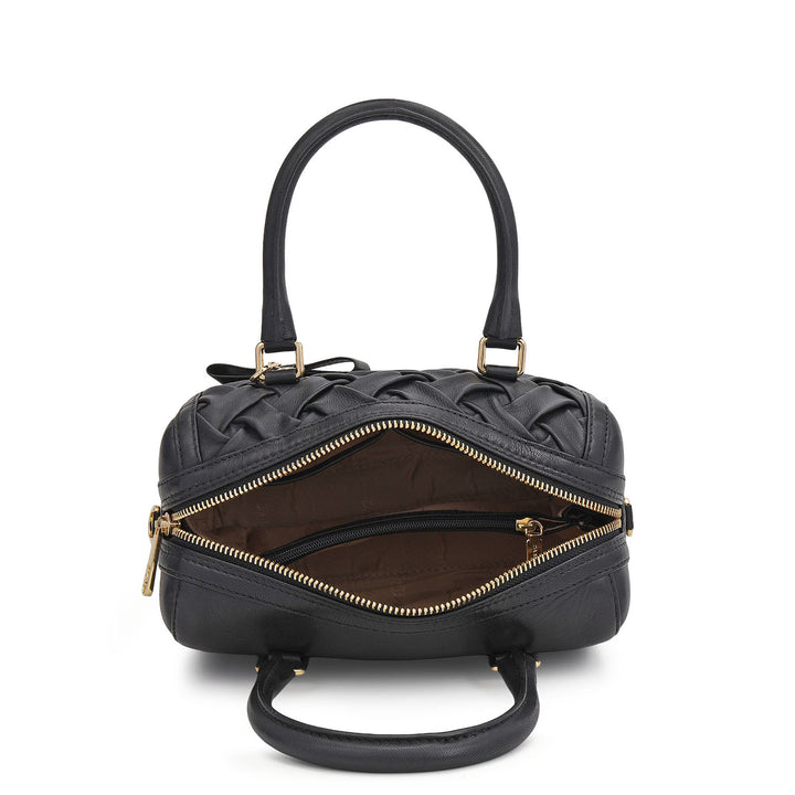 Plisse Bowler Bag (S)