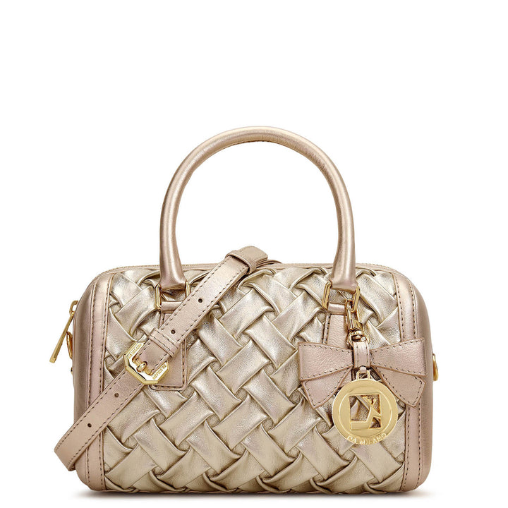 Plisse Bowler Bag (S)