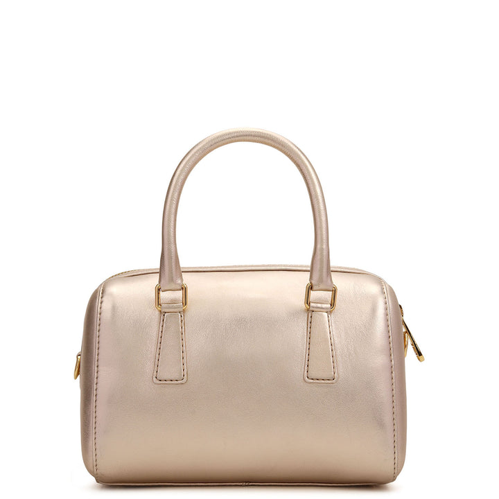 Plisse Bowler Bag (S)