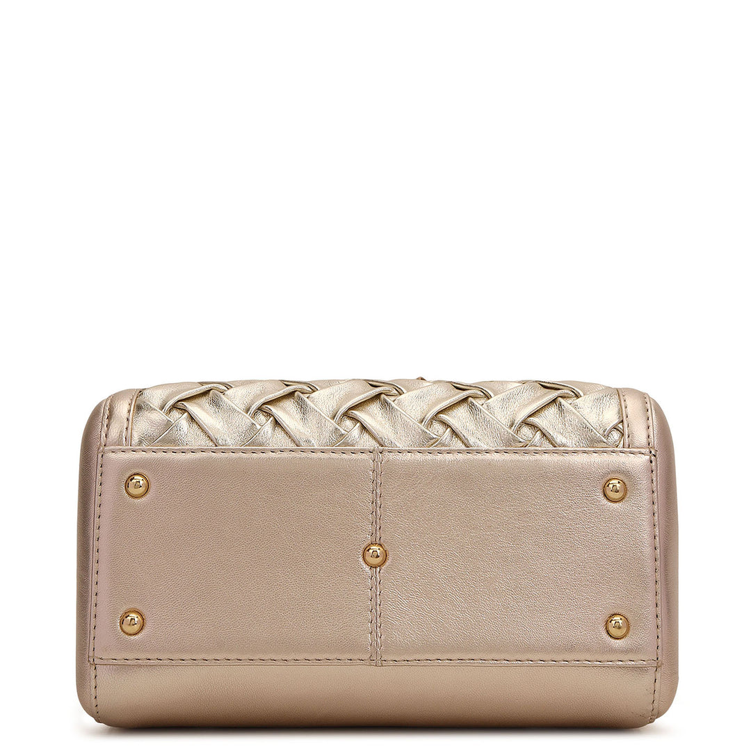 Plisse Bowler Bag (S)
