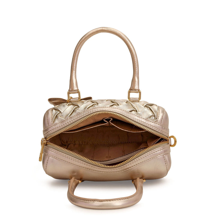 Plisse Bowler Bag (S)