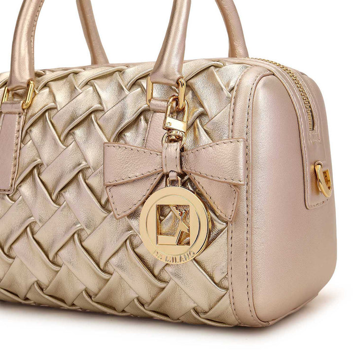 Plisse Bowler Bag (S)