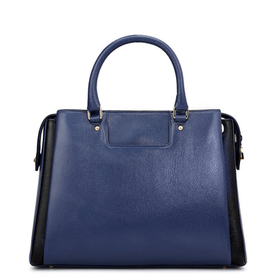 Medium Franzy Leather Satchel - Stardust
