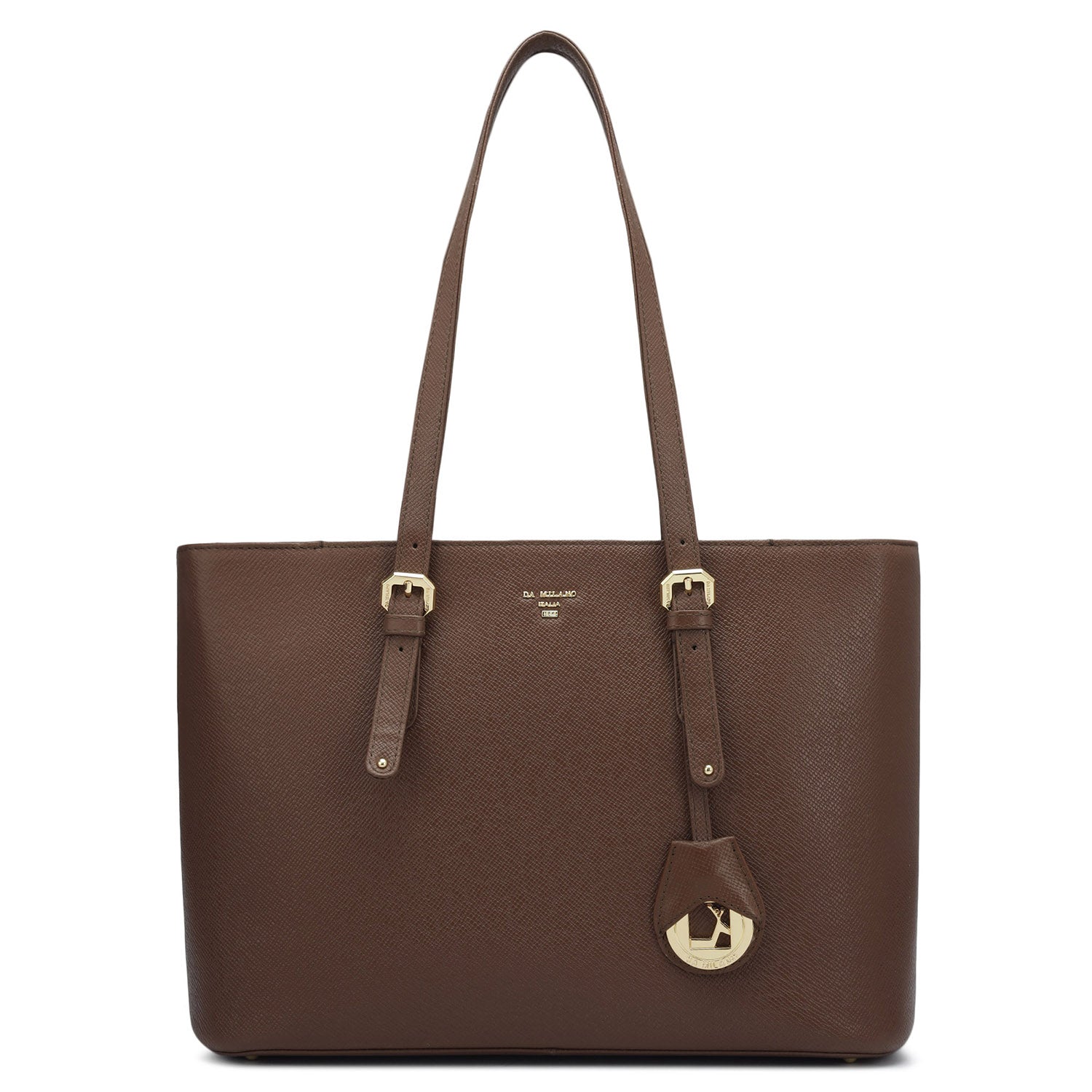 Small Franzy Leather Tote - Date – Da Milano