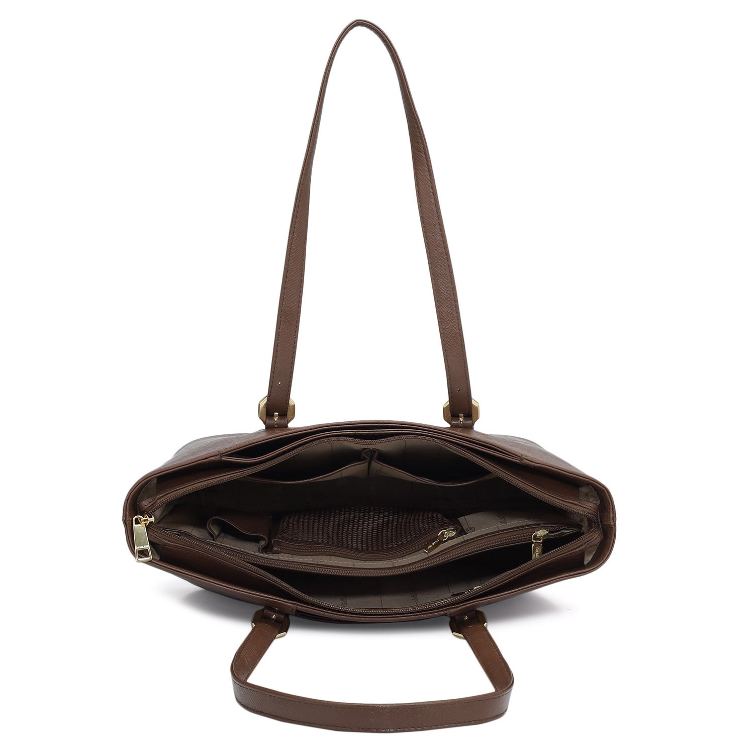 Small Franzy Leather Tote - Date – Da Milano