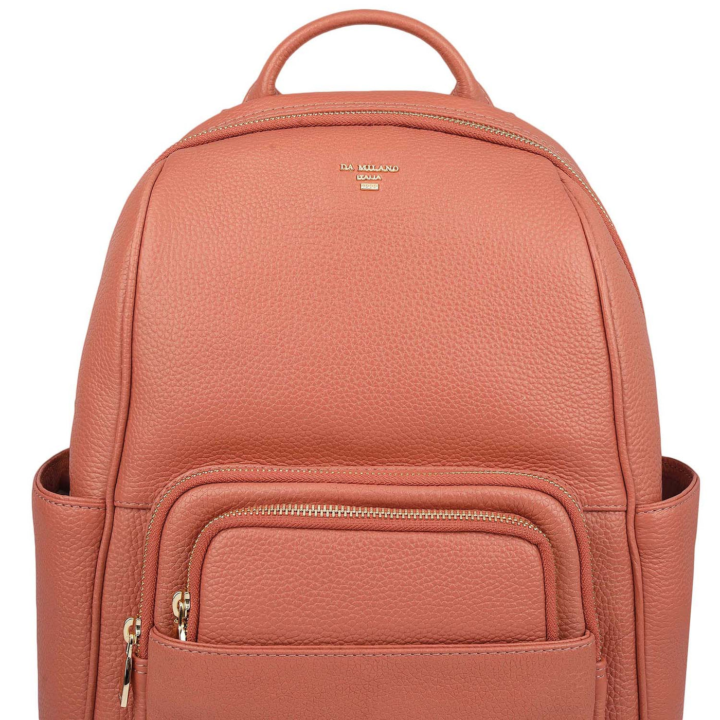 Wax Leather Backpack - Terracotta