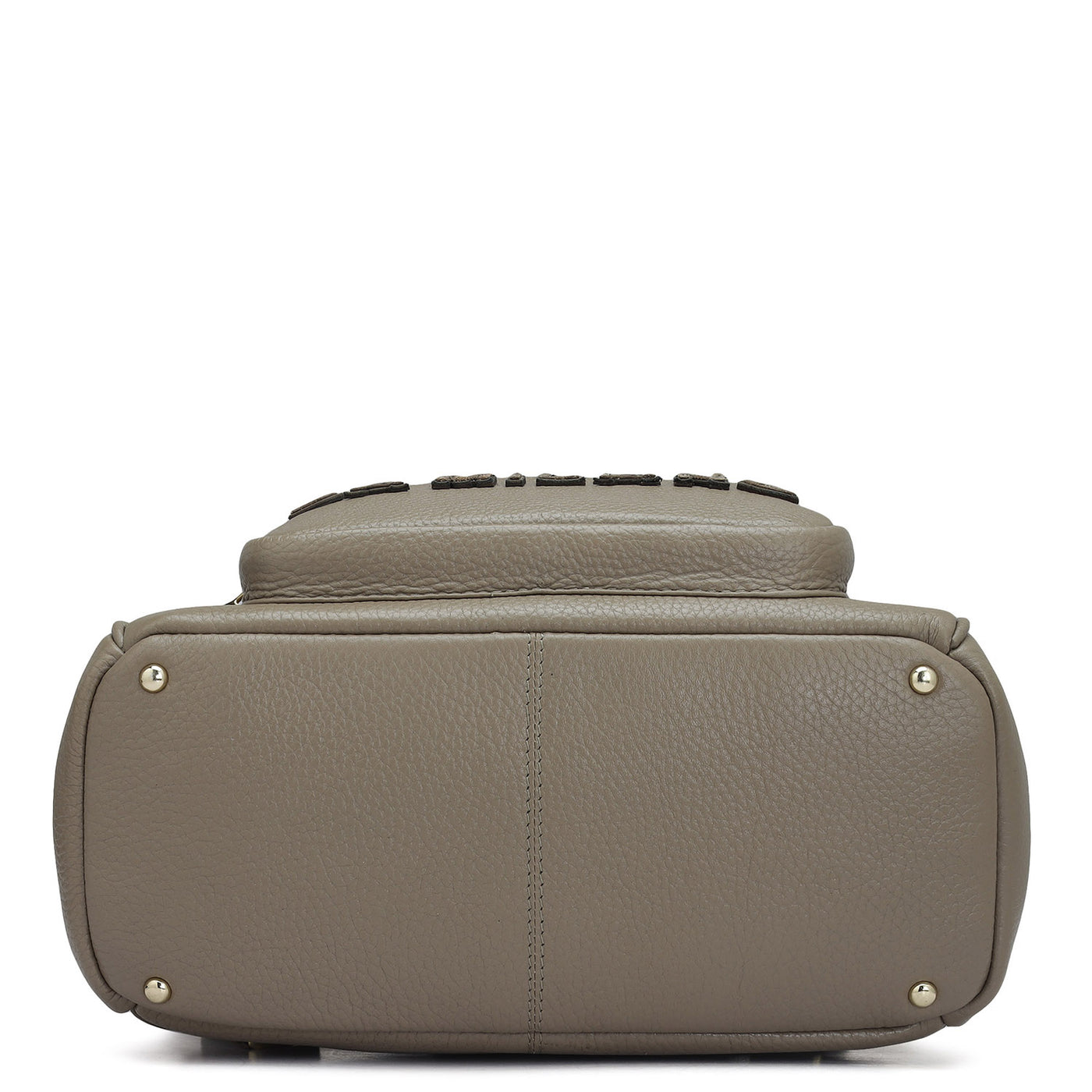 Wax Leather Backpack - Greyish Taupe