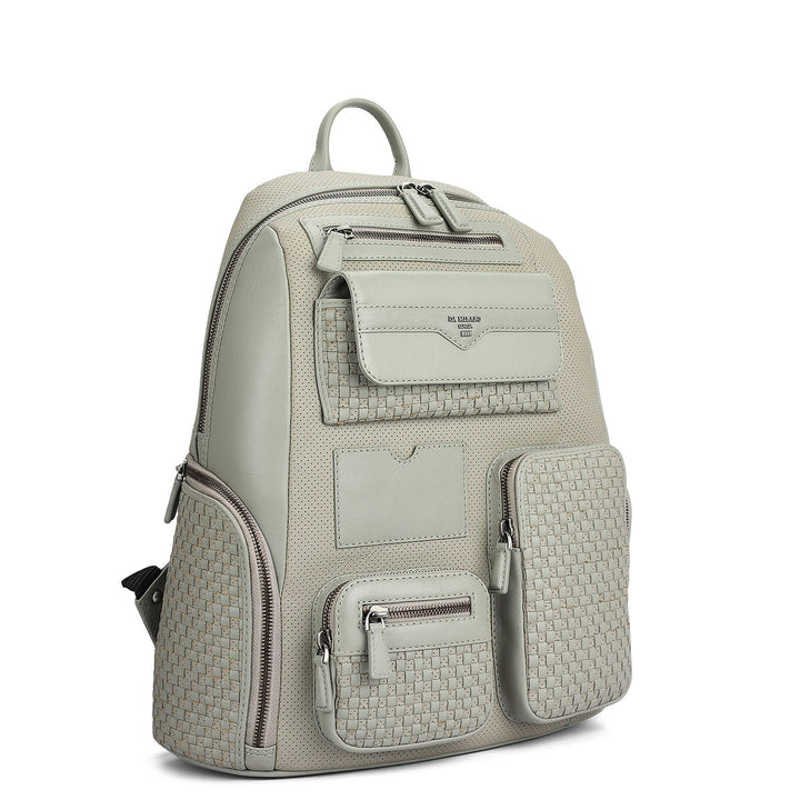 Punch Mat Backpack - Light Grey