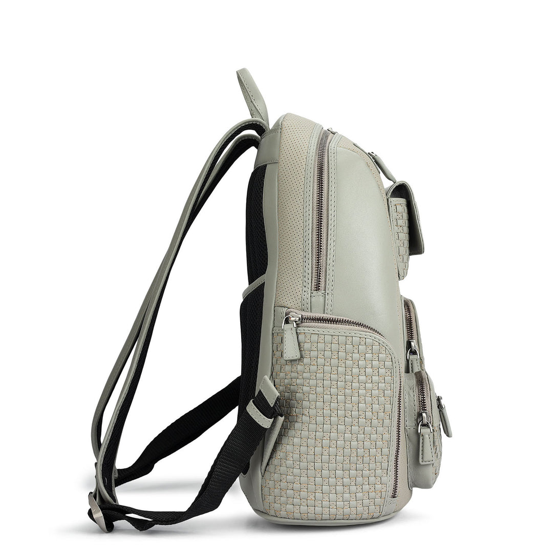 Punch Mat Backpack - Light Grey