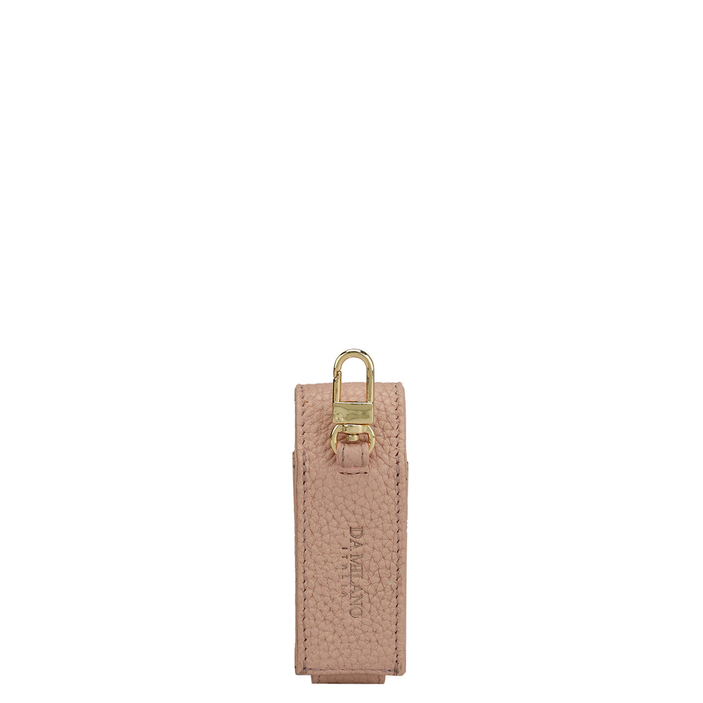 Wax Leather Lipstick Case - Baby Pink