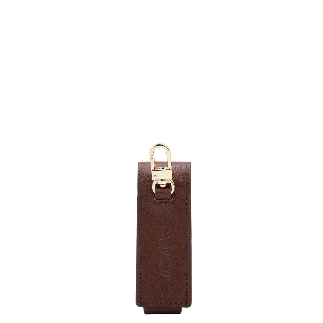Franzy Leather Lipstick Case - Date