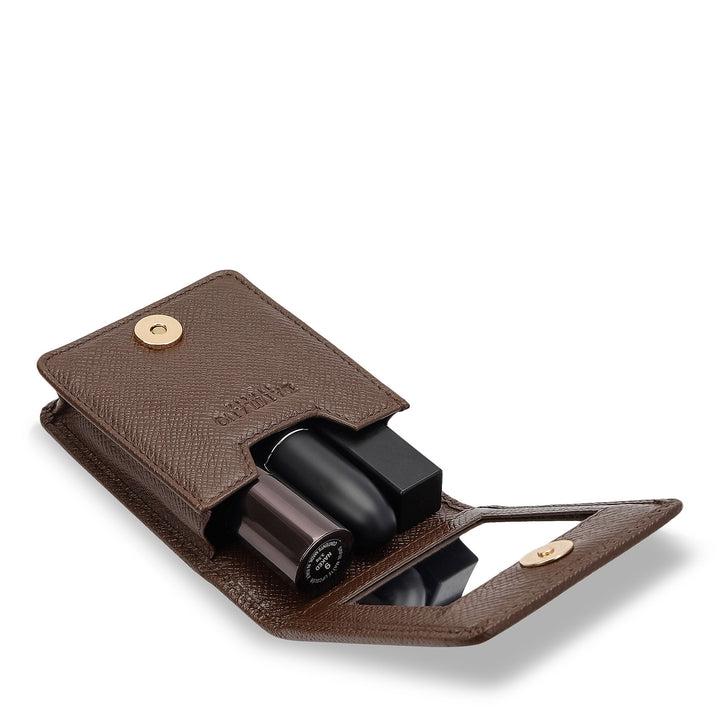 Classic Lipstick Case - Walnut