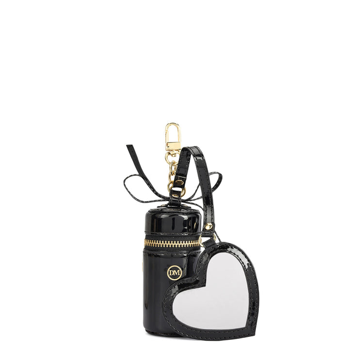 Patent Leather Lipstick Case - Black