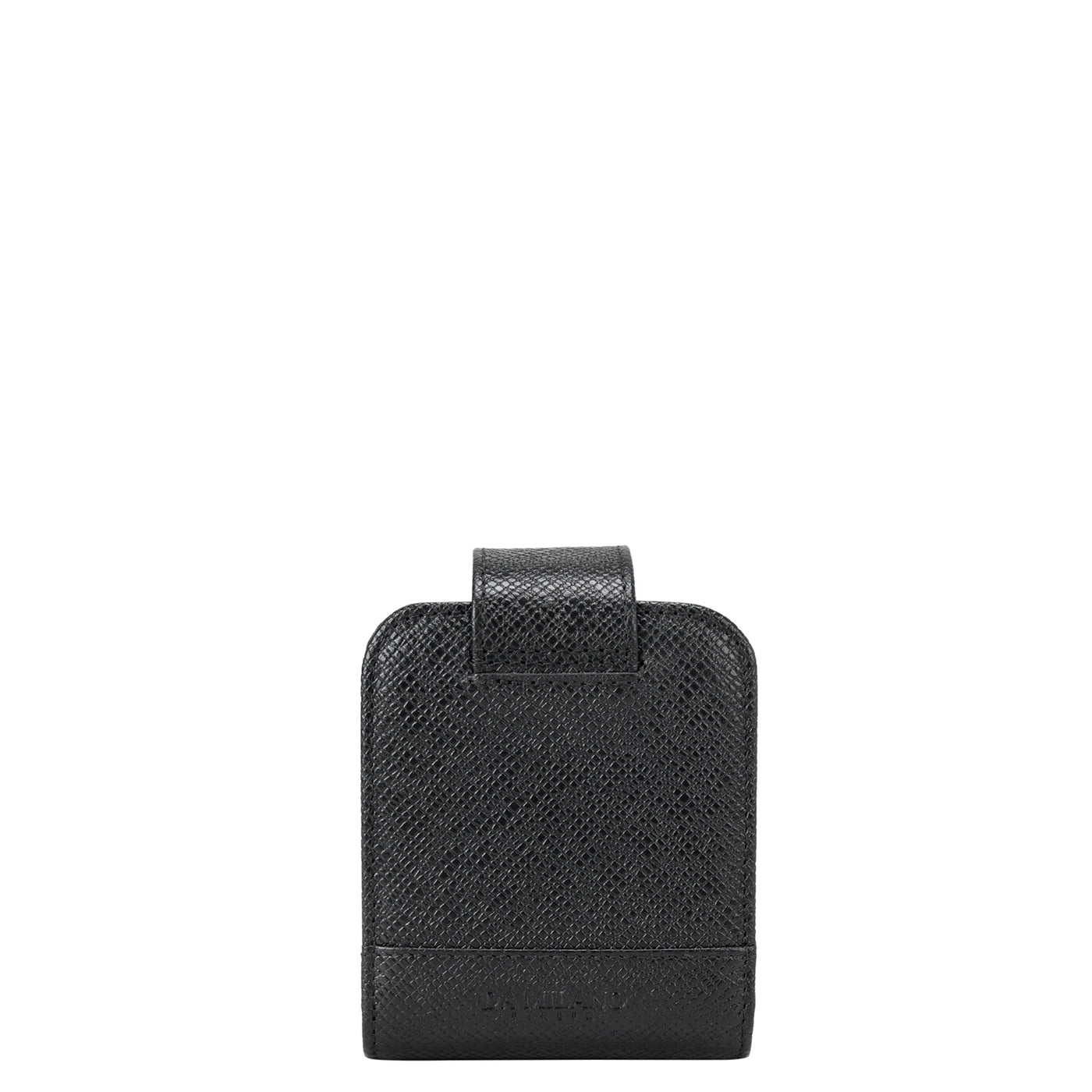 Franzy Leather Lipstick Case - Black