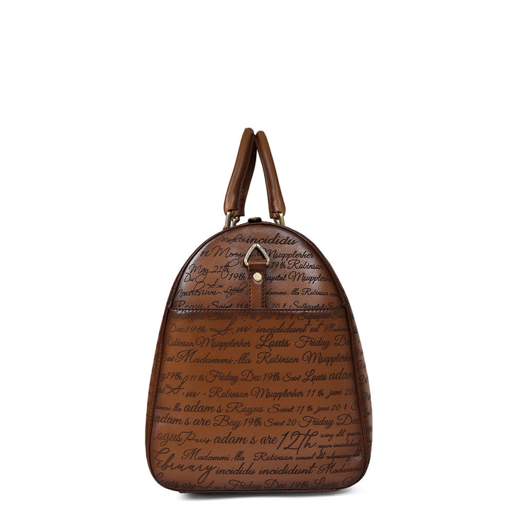 Signato Duffle Bag - Cognac