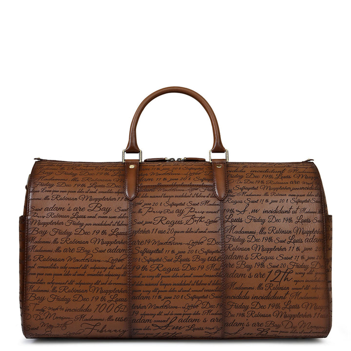 Signato Duffle Bag - Cognac