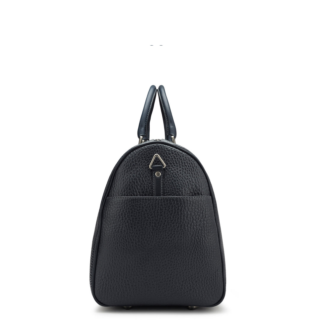 Bub Leather Luggage - Navy