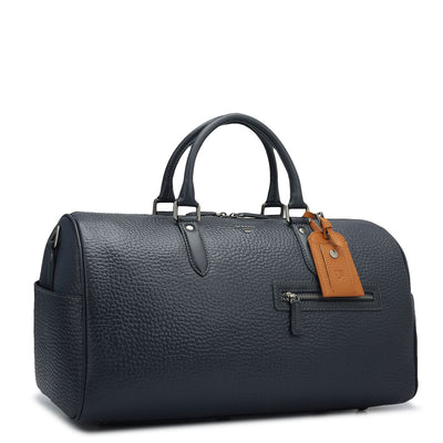 Bub Leather Luggage - Navy
