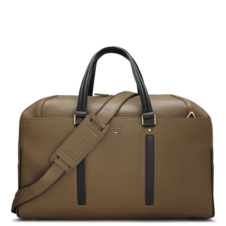 Wax Leather Luggage - Moss