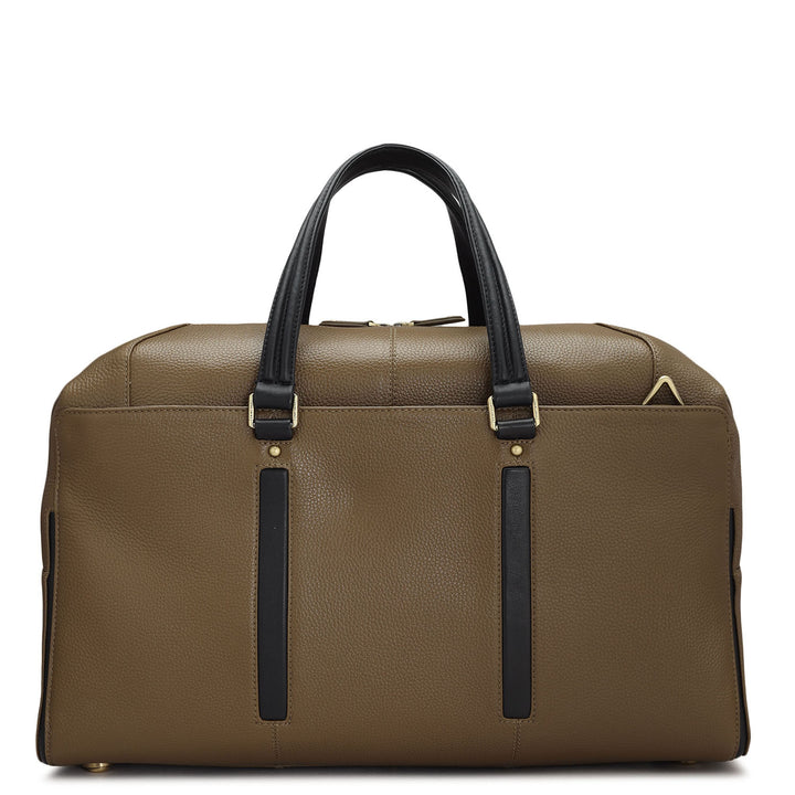 Wax Leather Luggage - Moss