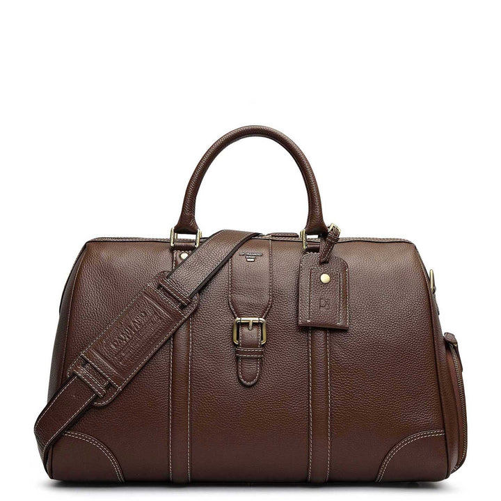 Wax Leather Luggage - Mocha