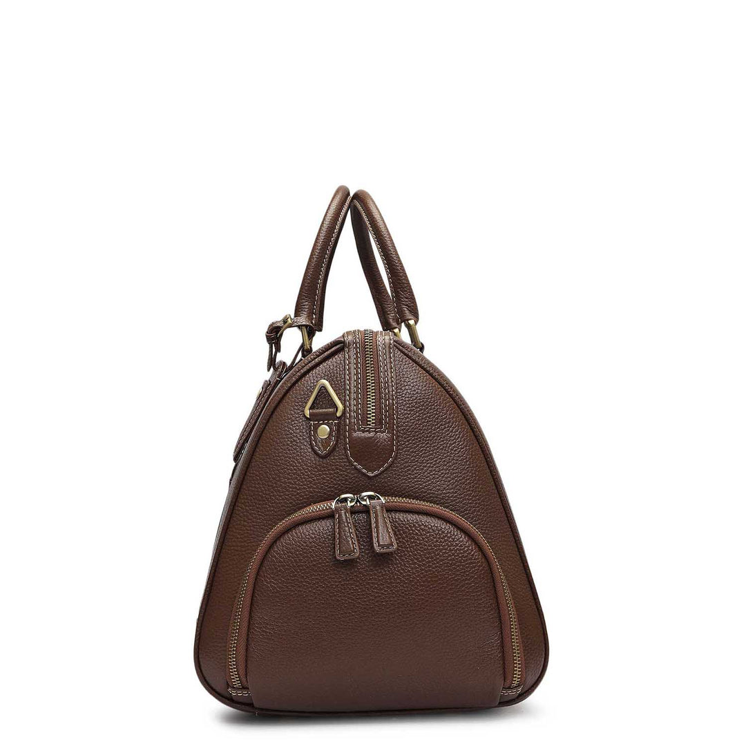 Wax Leather Luggage - Mocha