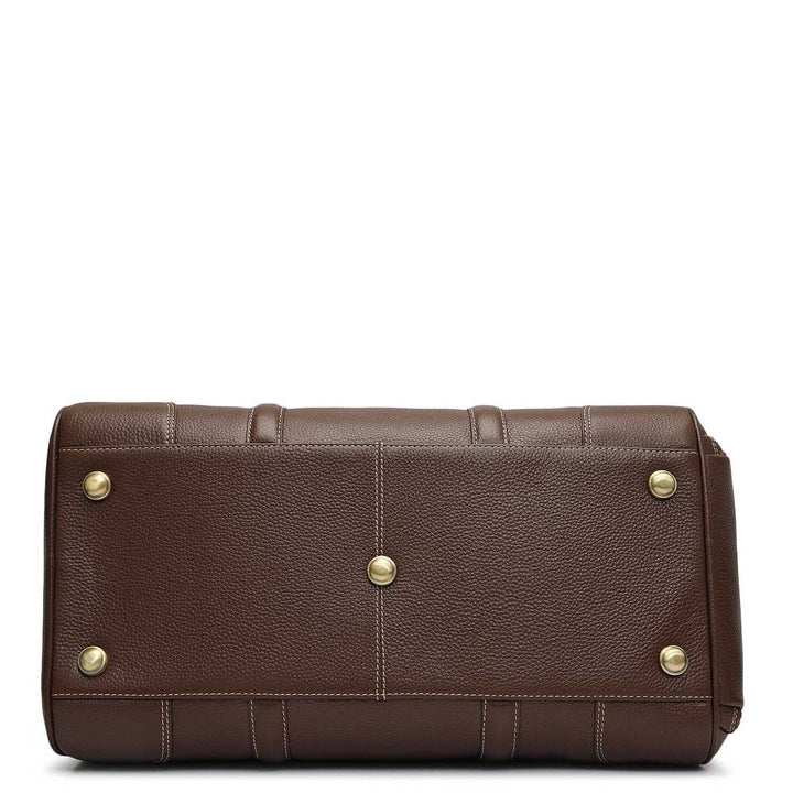 Wax Leather Luggage - Mocha