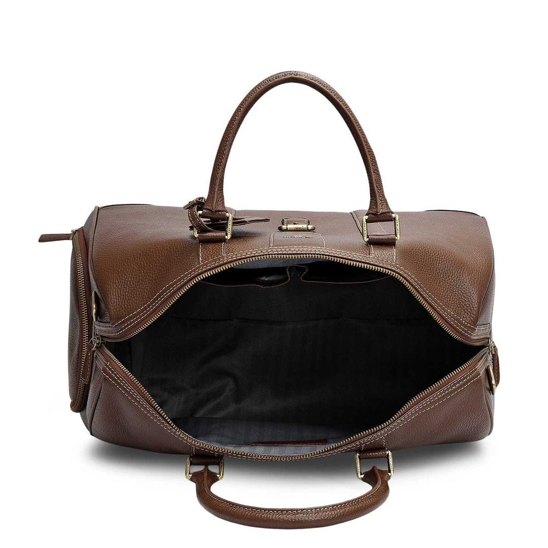 Wax Leather Luggage - Mocha