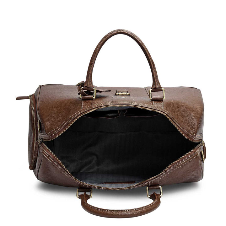 Wax Leather Luggage - Mocha