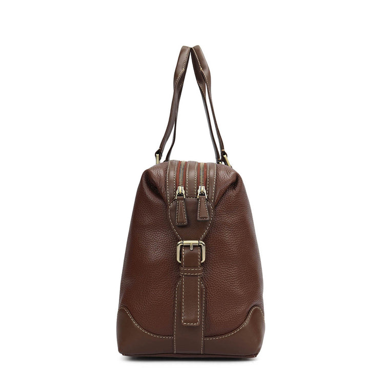 Wax Leather Luggage - Espresso