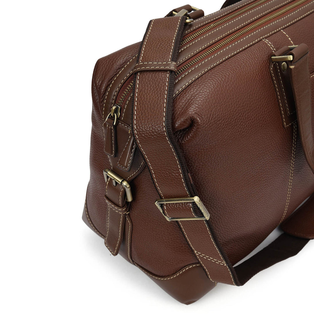 Wax Leather Luggage - Espresso