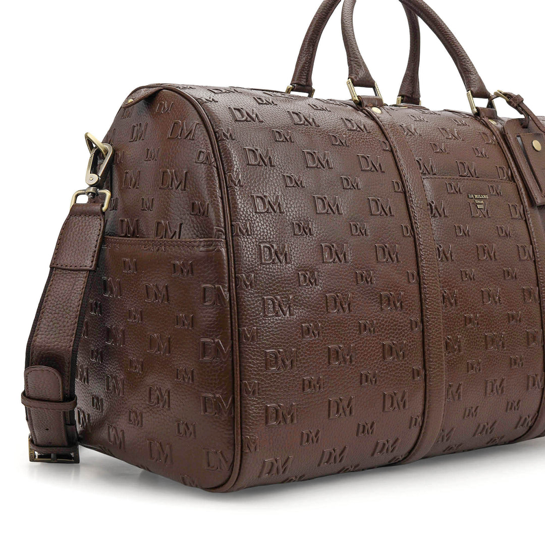 Monogram Duffle Bag - Mocha