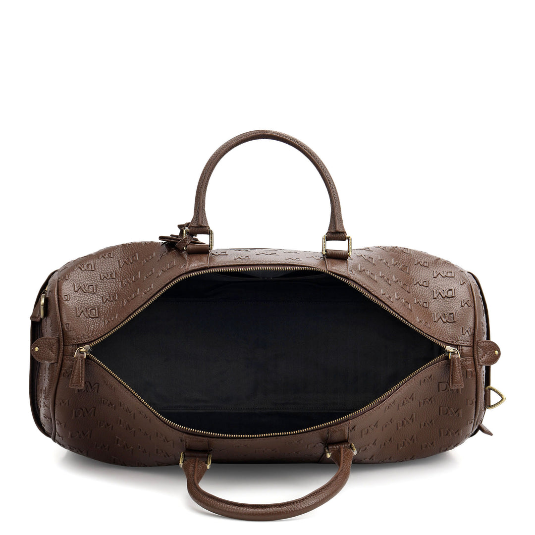 Monogram Duffle Bag - Mocha