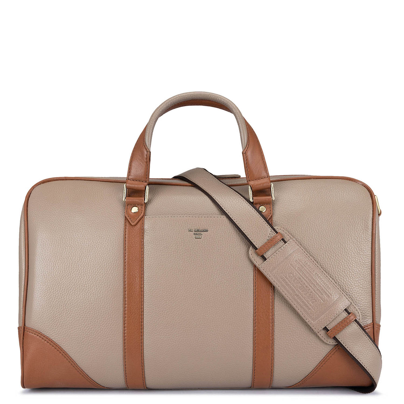 Wax Leather Luggage - Taupe