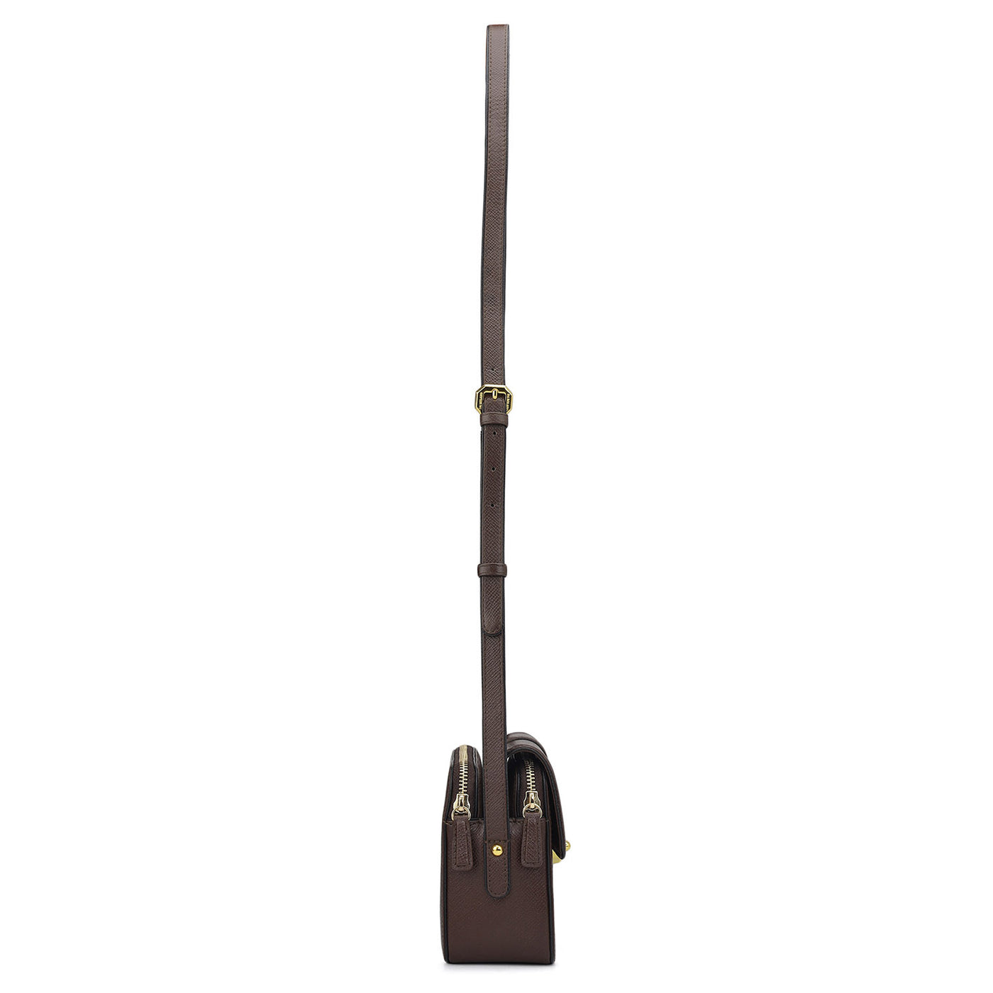 Small Franzy Leather Sling - Oak