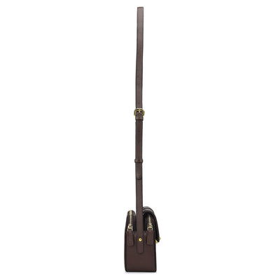 Small Franzy Leather Sling - Oak