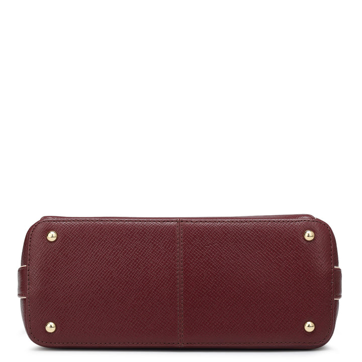 Small Franzy Leather Sling - Blood Stone