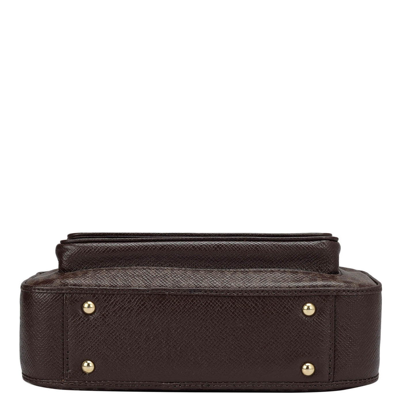 Small Monogram Leather Sling  - Brown