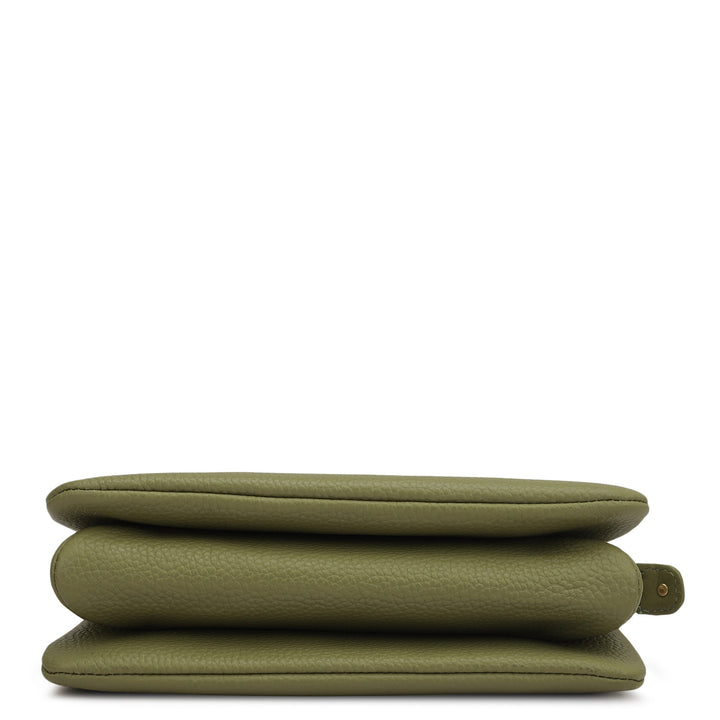 Small Wax Leather Sling - Fern