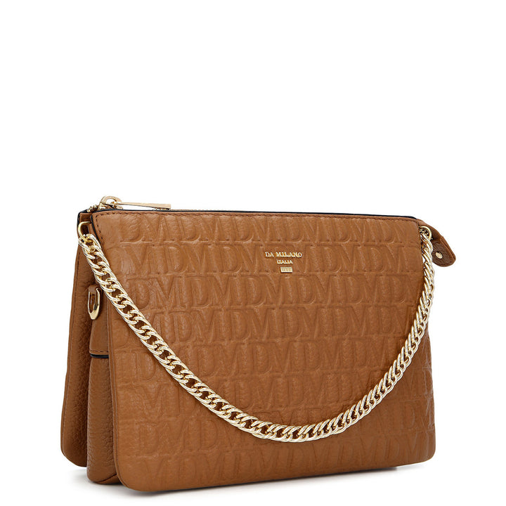Monogram Sling Bag - Caramel