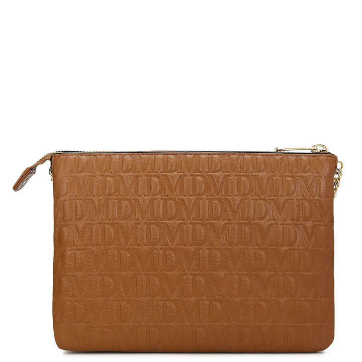Monogram Sling Bag - Caramel