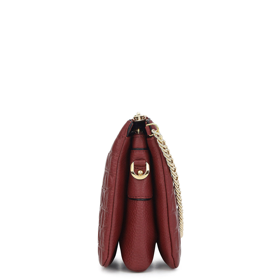 Monogram Sling Bag - Cherry