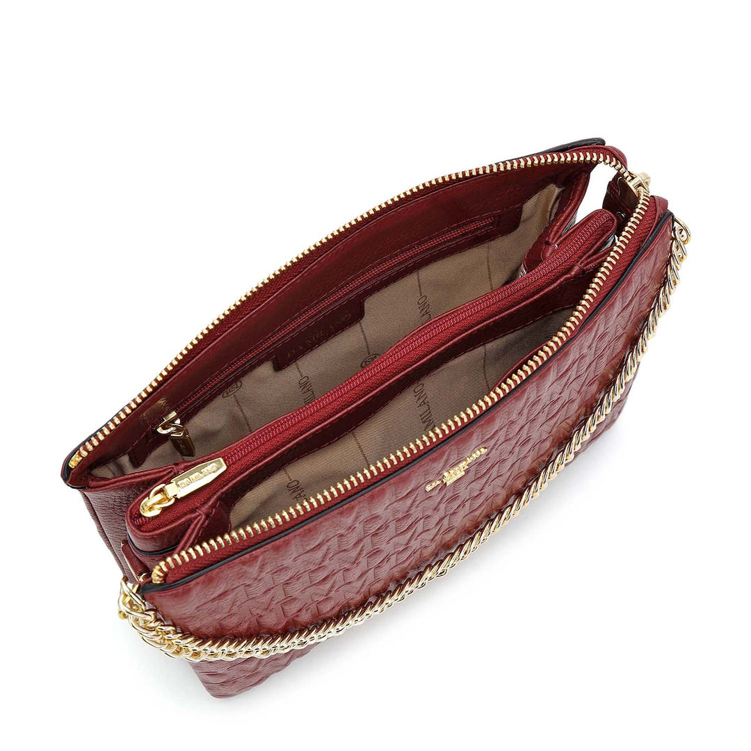 Monogram Sling Bag - Cherry