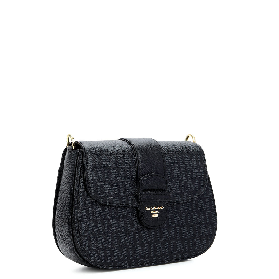 Monogram Sling Bag - Black