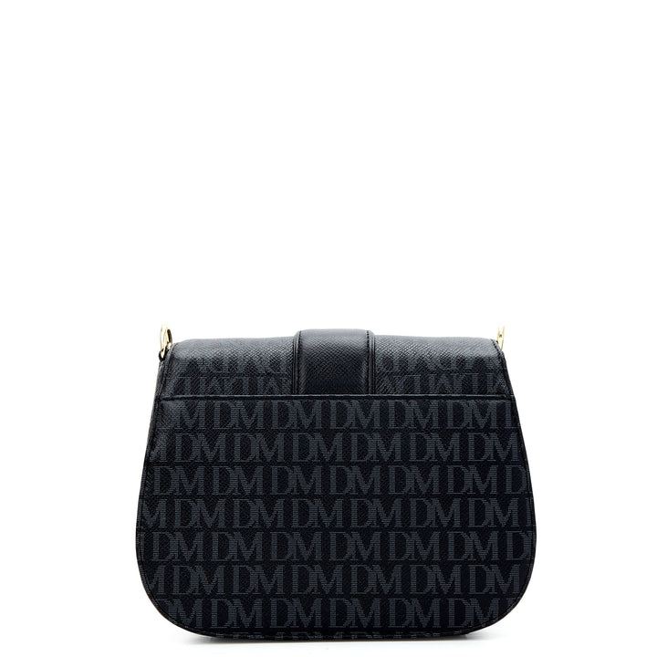 Monogram Sling Bag - Black