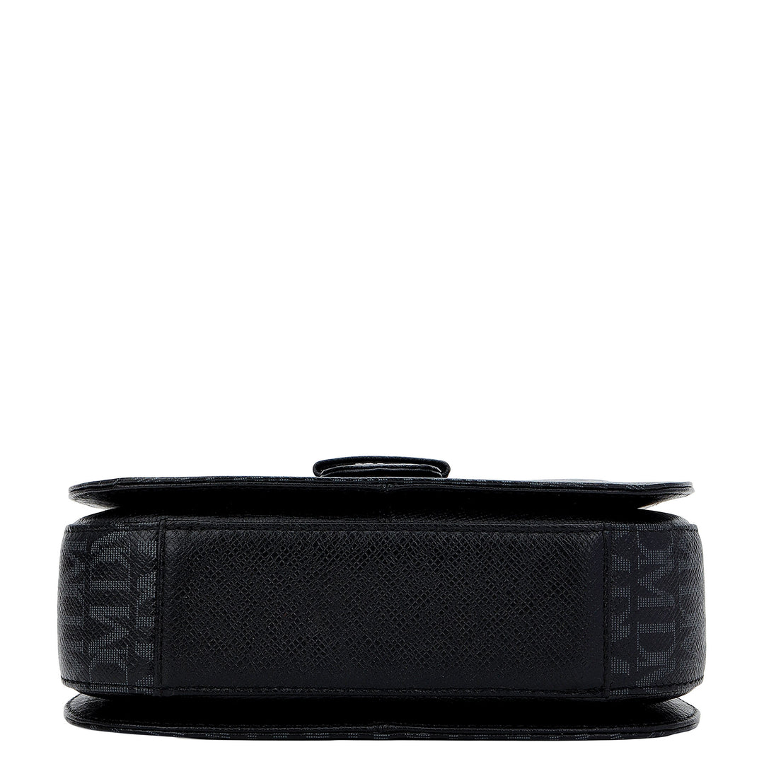 Monogram Sling Bag - Black